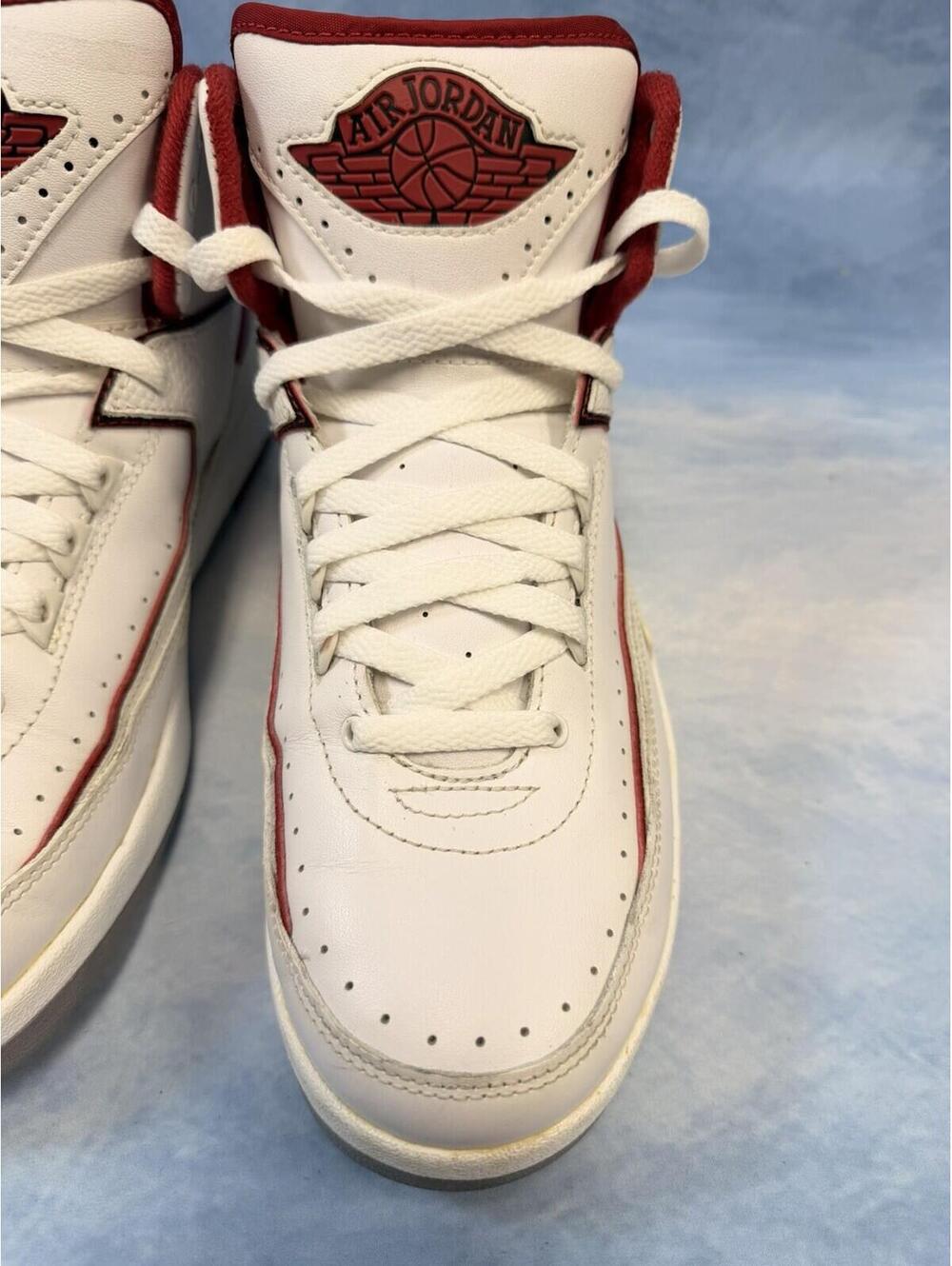 Nike Air Jordan 2 Retro Countdown Pack 2008 Men’s Size 8.5 308308-162 White red - Picture 6 of 16